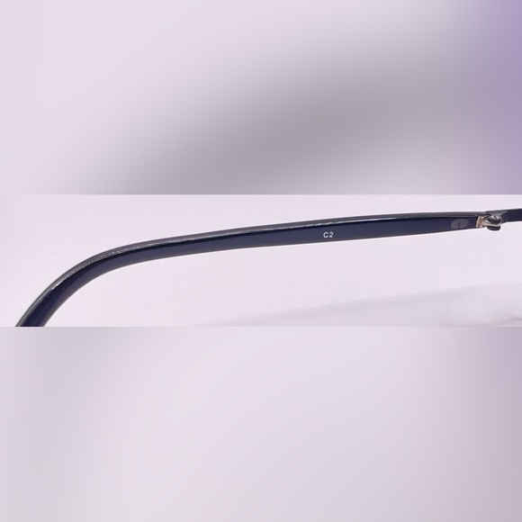 Vintage Maurice Malone Black Pilot Sunglasses Frames Only - Picture 8 of 8